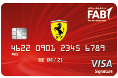 FAB Ferrari Signature Credit Card