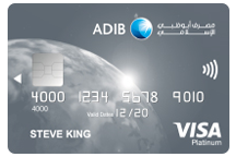 ADIB Cashback Visa Platinum Card