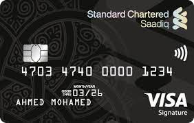 Standard Chartered Visa Saadiq Signature