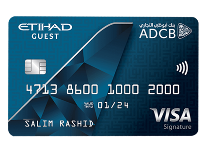 ADCB Etihad Guest Signature Credit Card